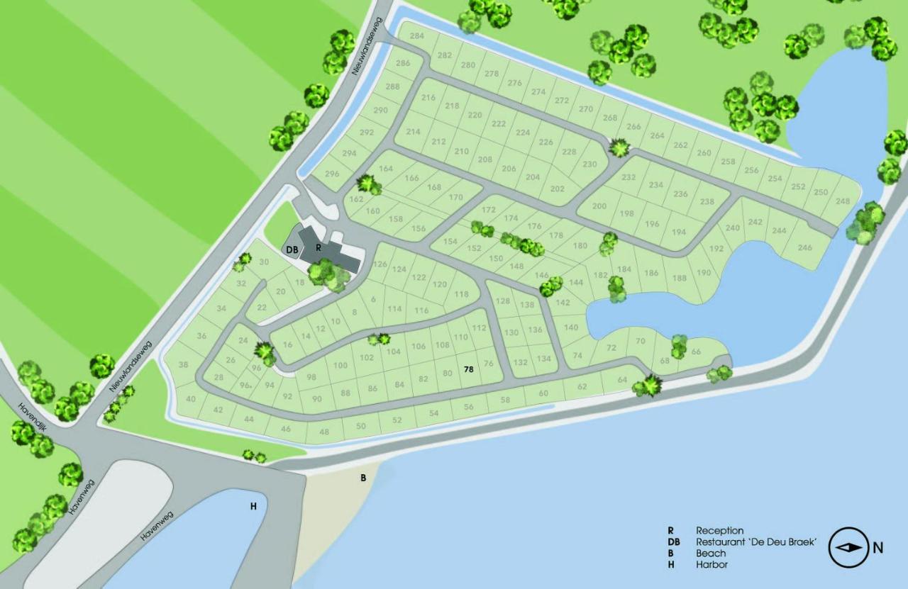 סינט אנלנד Chaletparc Krabbenkreek Zeeland - Chalet 78 מראה חיצוני תמונה